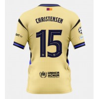 Camisa de Futebol Barcelona Andreas Christensen #15 Equipamento Secundário 2025-26 Manga Curta